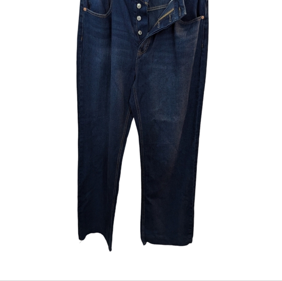 NEW...Articles of Society Jane Wide Leg Jeans in French Blue...Size 12/31 - Picture 4 of 9